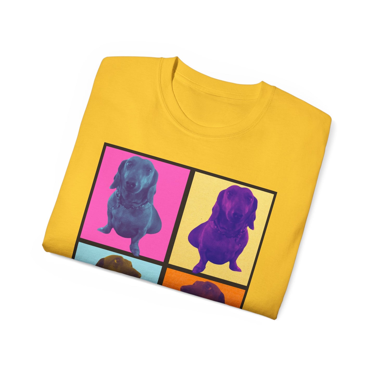 Taco Dog Tee, Cute Dachshund T-Shirt, Dog Lover Gift, Funny Animal Tee, Unisex Cotton Tee for Taco Fans