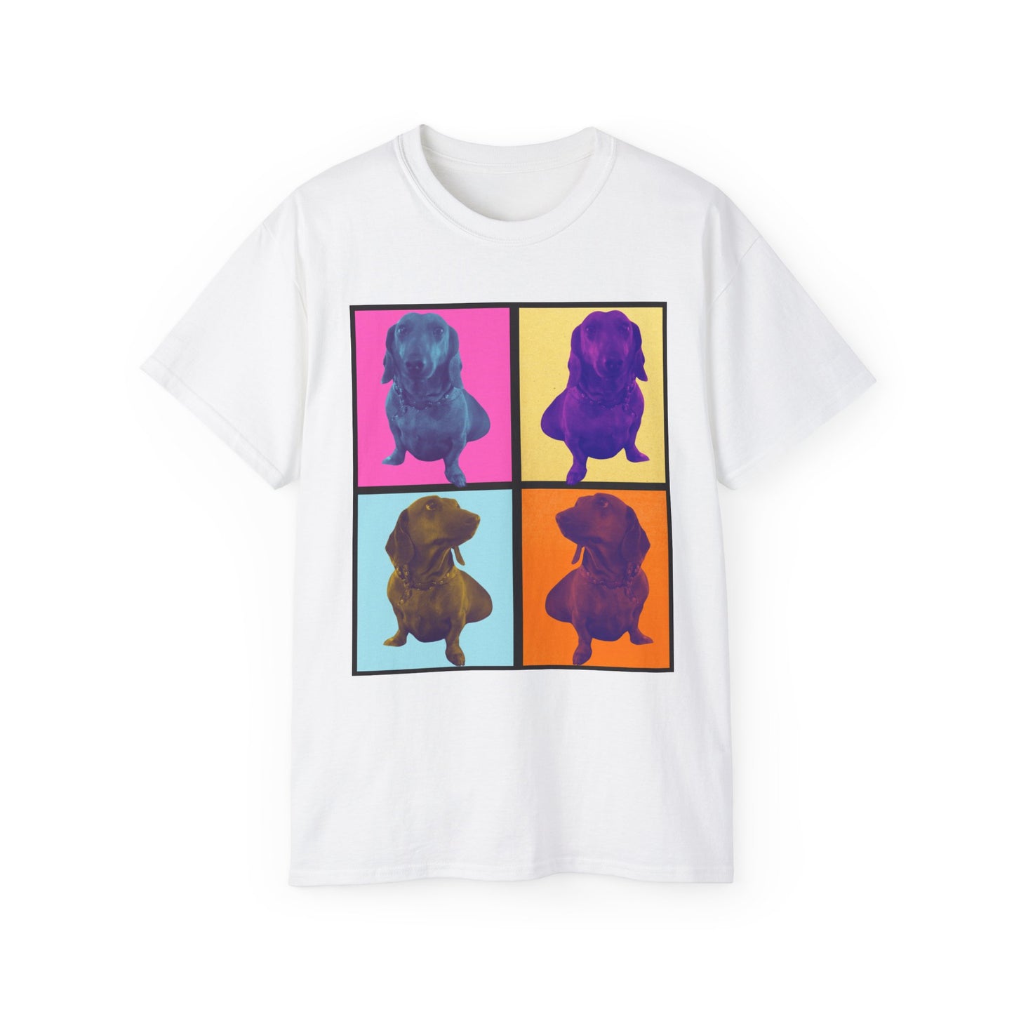 Taco Dog Tee, Cute Dachshund T-Shirt, Dog Lover Gift, Funny Animal Tee, Unisex Cotton Tee for Taco Fans