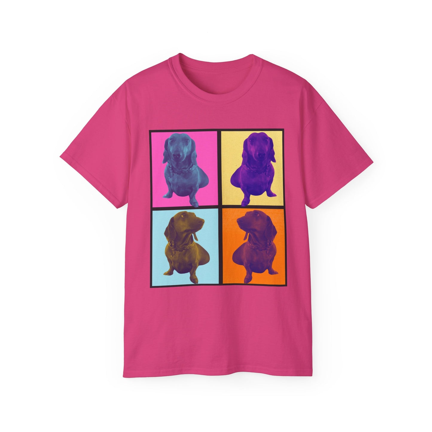 Taco Dog Tee, Cute Dachshund T-Shirt, Dog Lover Gift, Funny Animal Tee, Unisex Cotton Tee for Taco Fans