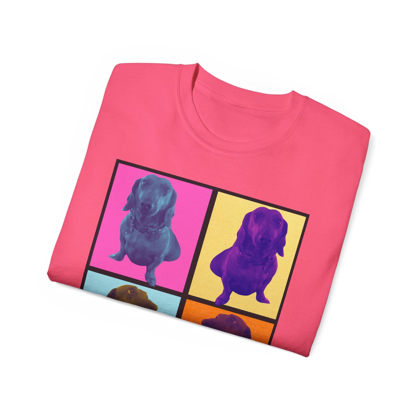 Taco Dog Tee, Cute Dachshund T-Shirt, Dog Lover Gift, Funny Animal Tee, Unisex Cotton Tee for Taco Fans