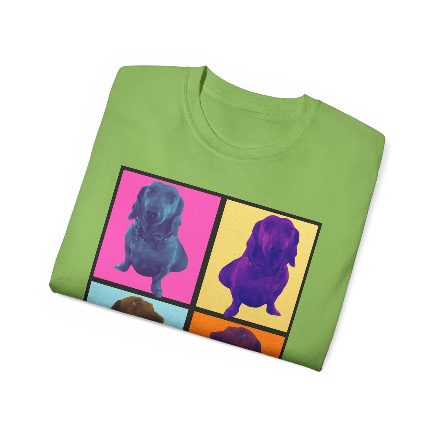 Taco Dog Tee, Cute Dachshund T-Shirt, Dog Lover Gift, Funny Animal Tee, Unisex Cotton Tee for Taco Fans
