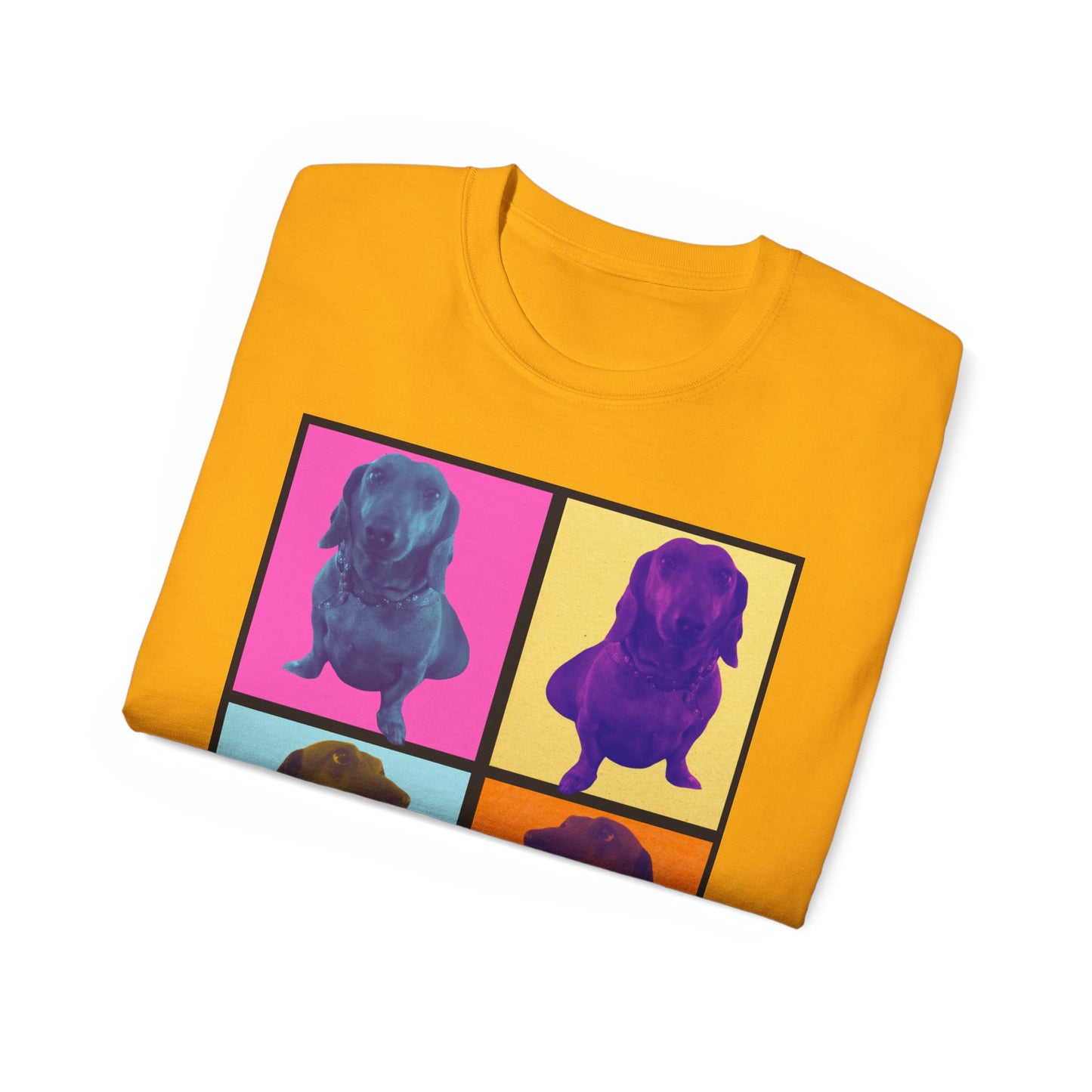 Taco Dog Tee, Cute Dachshund T-Shirt, Dog Lover Gift, Funny Animal Tee, Unisex Cotton Tee for Taco Fans