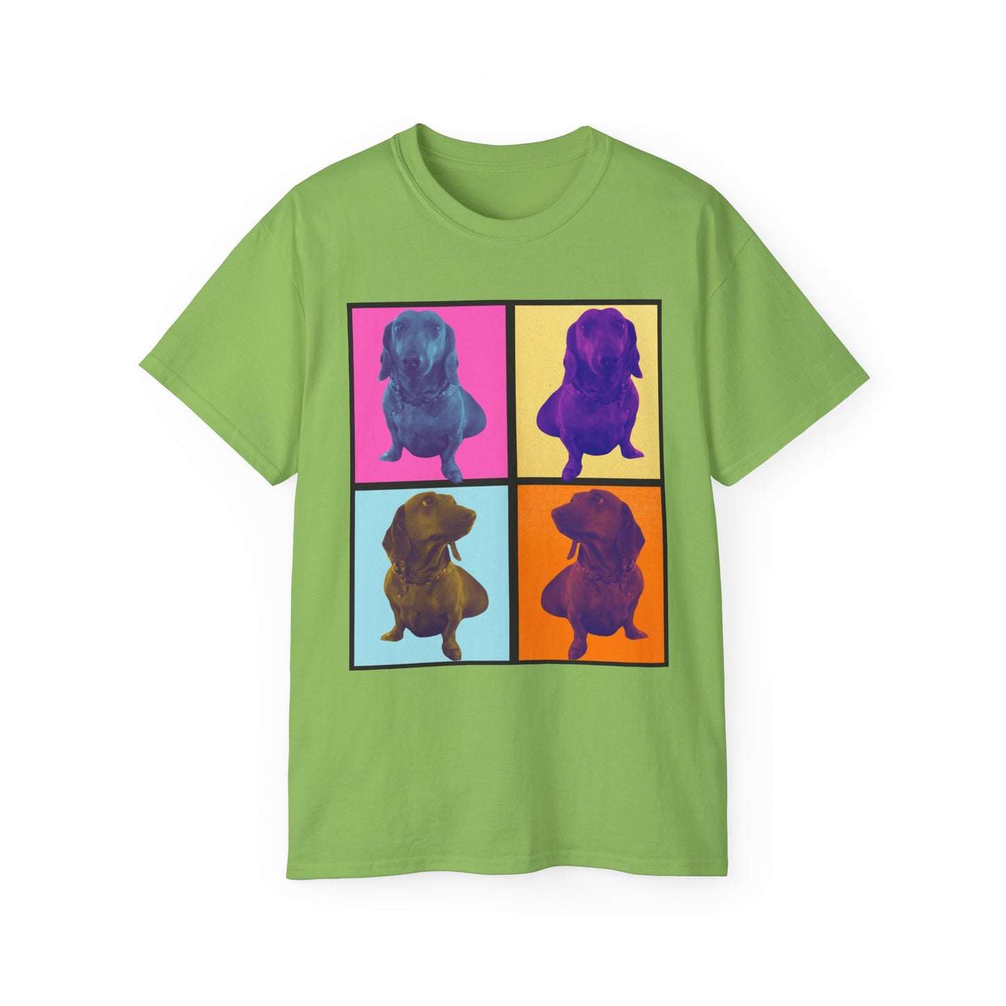 Taco Dog Tee, Cute Dachshund T-Shirt, Dog Lover Gift, Funny Animal Tee, Unisex Cotton Tee for Taco Fans