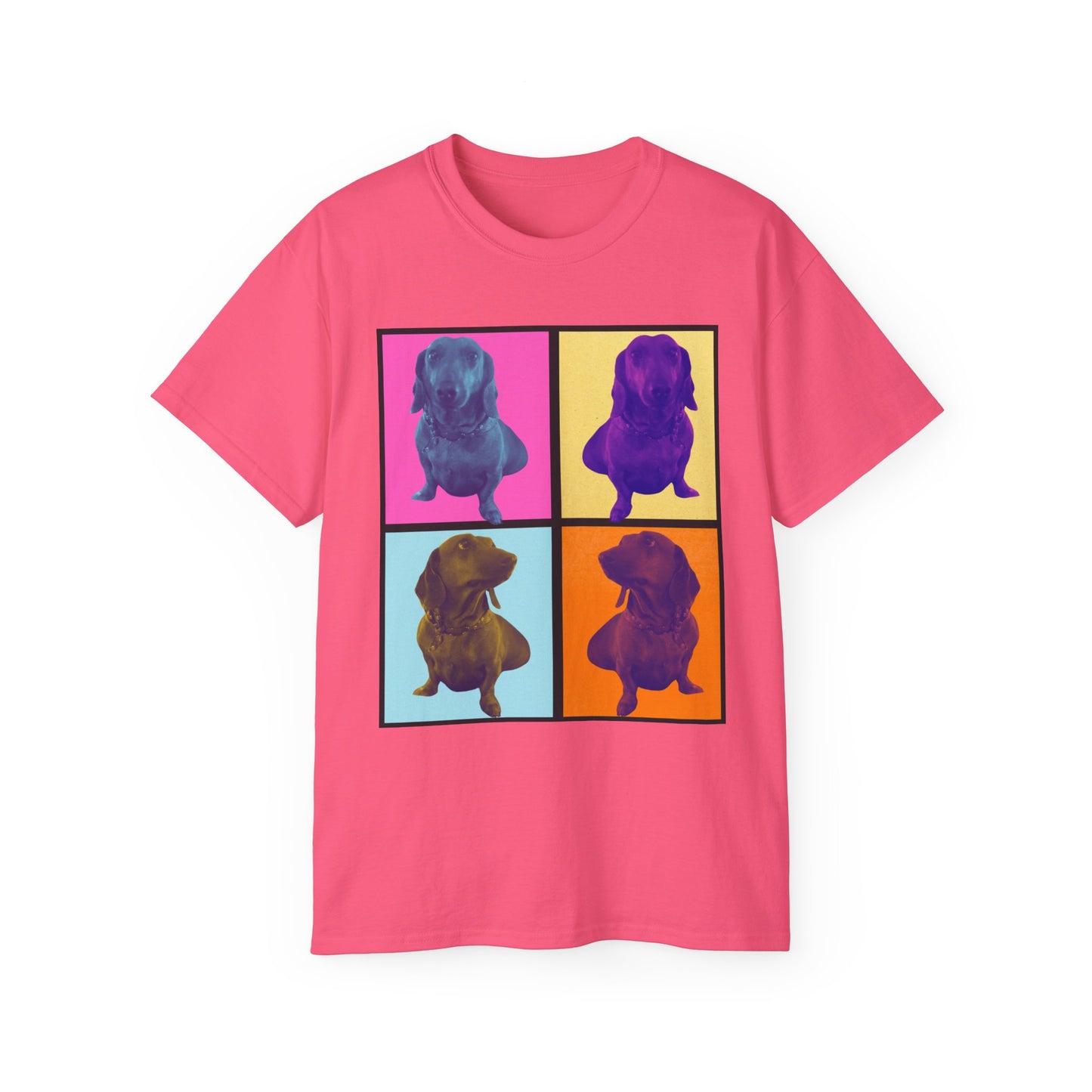 Taco Dog Tee, Cute Dachshund T-Shirt, Dog Lover Gift, Funny Animal Tee, Unisex Cotton Tee for Taco Fans