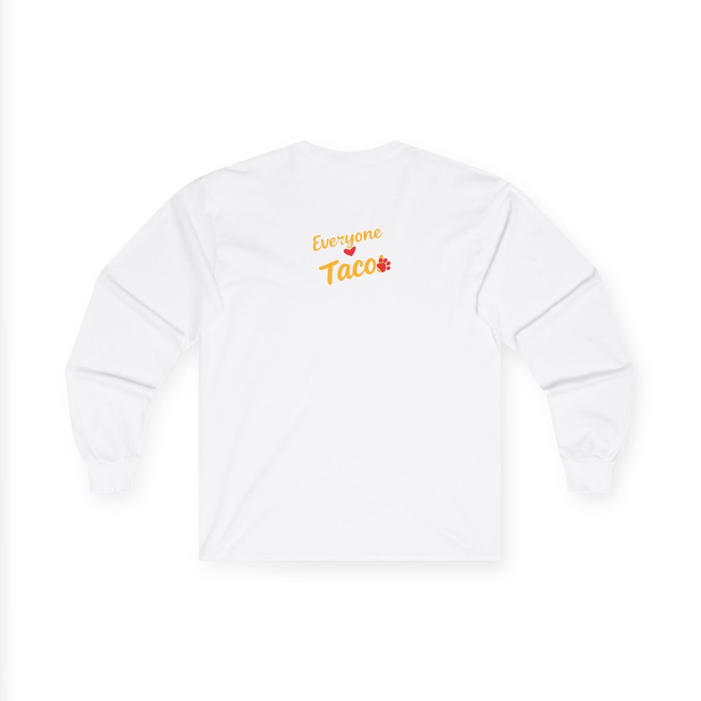 Long Sleeve Tee — Pop Art Dog Portraits (Everyone Loves Taco)